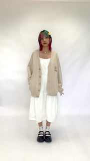 Vanilla Hoodie Hood cardigan