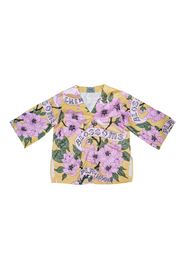 Sunny Cherry Blossom Kimono