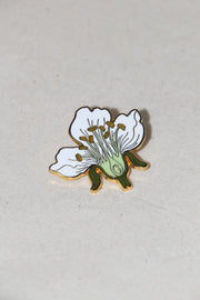 Cross Section Cherry Blossom Pin
