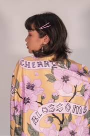 Sunny Cherry Blossom Kimono