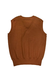 Chestnut Brown Lily Knit Vest