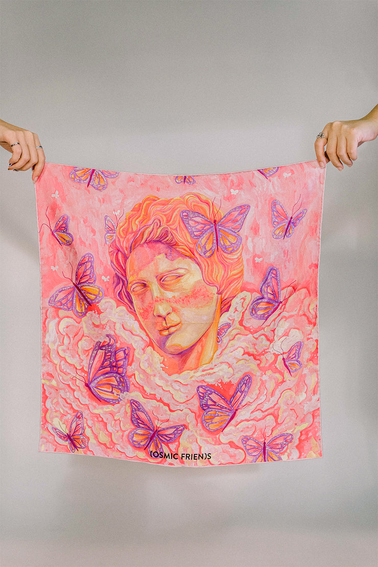 Butterfly Effect Enchanted Silk Scarf
