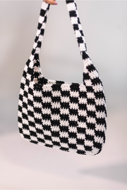 Gambit Checkerboard Mini Crochet Bag