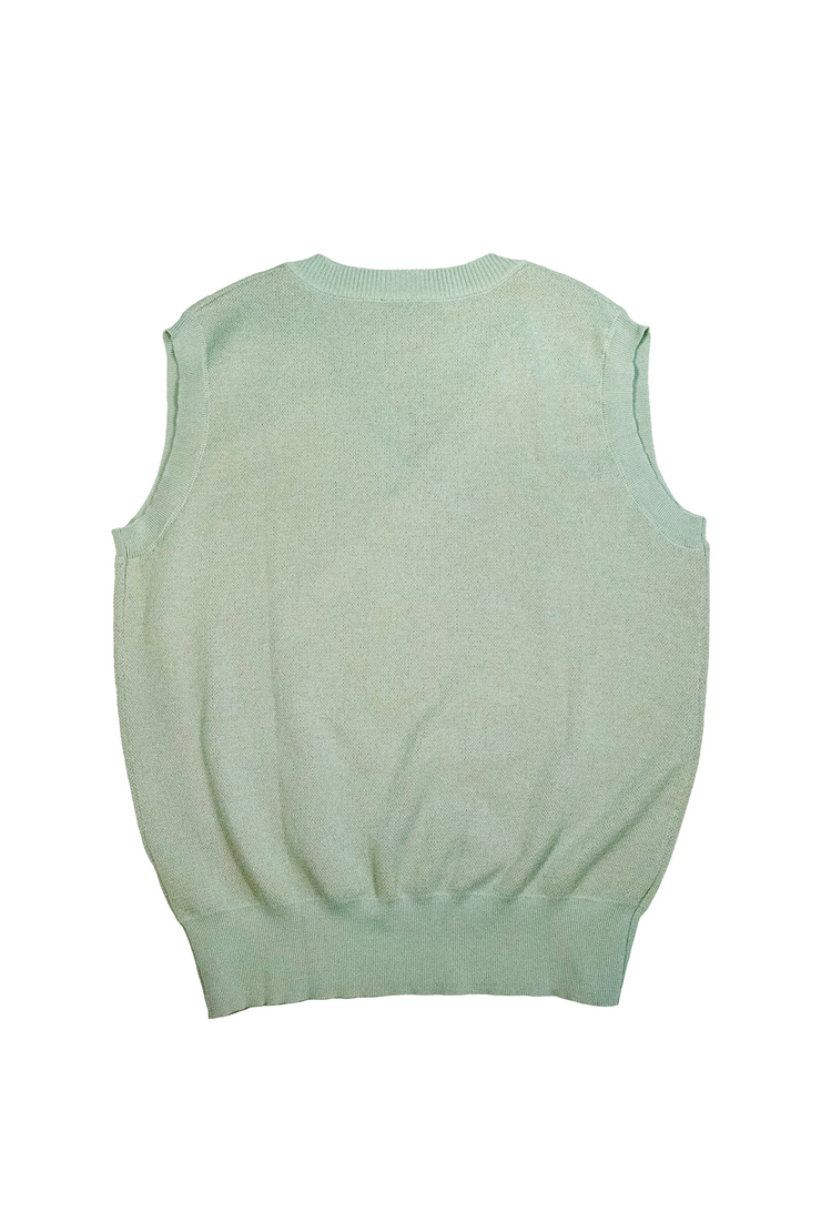 Apple Green Lily Knit Vest