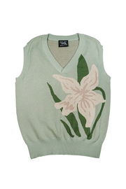 Apple Green Lily Knit Vest