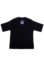 Black Profuse Oversized Tee