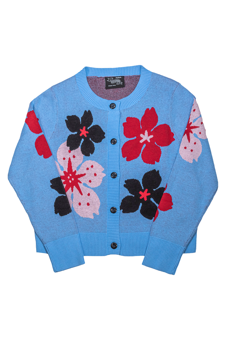Sakura Blossom Knit Cardigan